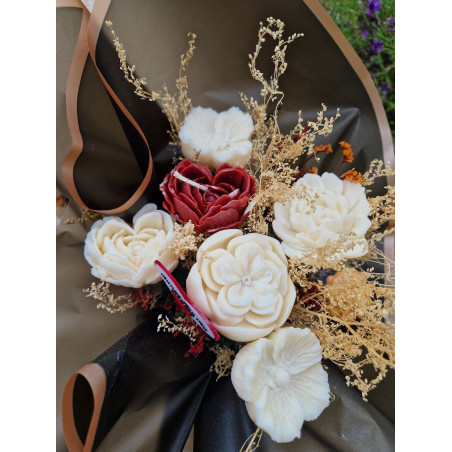 Bouquet Romantique « Cœur d’Amour »