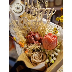 Bouquet de bougie Champêtre