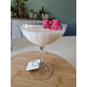 Bougie en verre cocktail avec framboises – Gourmande & élégante