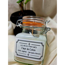 Bougie Fleur de Coton – Douceur et réconfort absolus