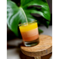 Bougie Mangue Papaye – Un duo tropical rafraîchissant